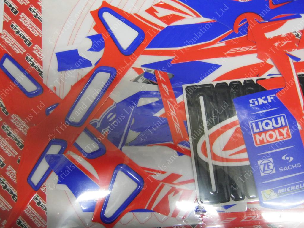 Beta Evo 2018 Factory Frame decal kit