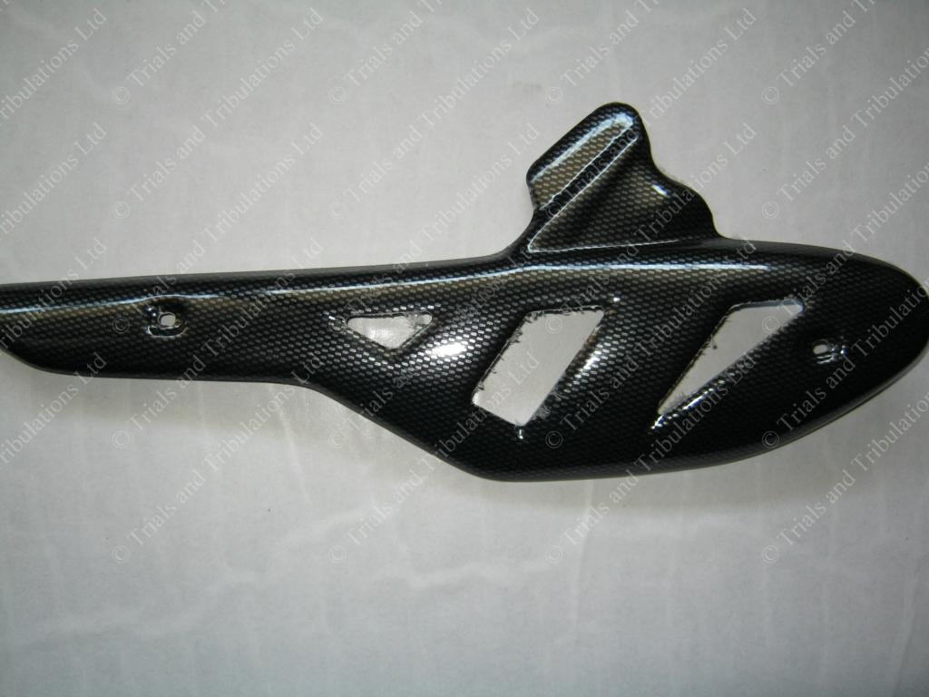 Beta Rev 3 & Rev 4T 07-08 carbon look silencer guard