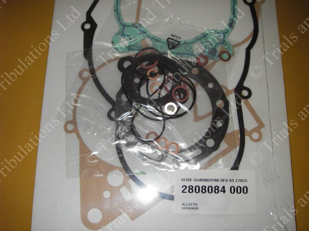 Beta Rev 3 250 or 270 Gasket set (see note)