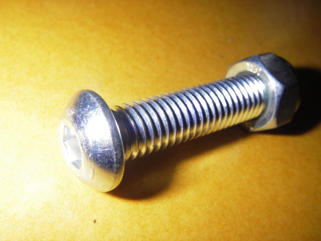 Beta Rev 3 (all) rear sprocket bolt & nut (priced each)