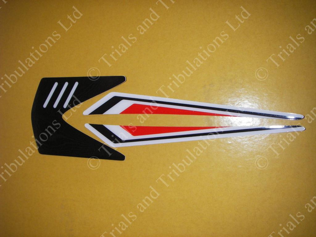 Beta Evo 2010 front mudguard decals