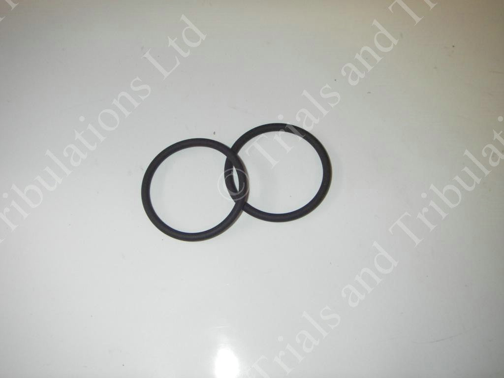 Beta Techno & Rev 3 mid box to silencer '0' ring seals (pair)