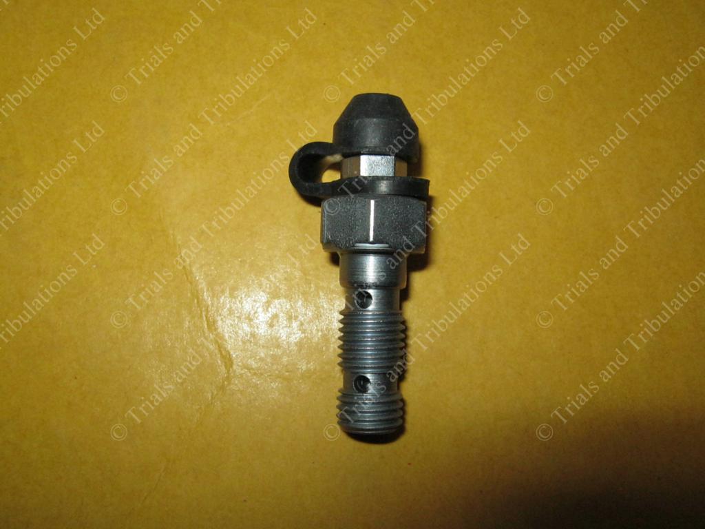 Braktec Monobloc (2014-on) calliper banjo - bleed screw