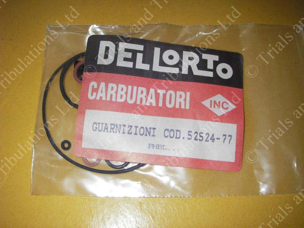 Dellorto PHBL carburettor gasket (rebuild) kit