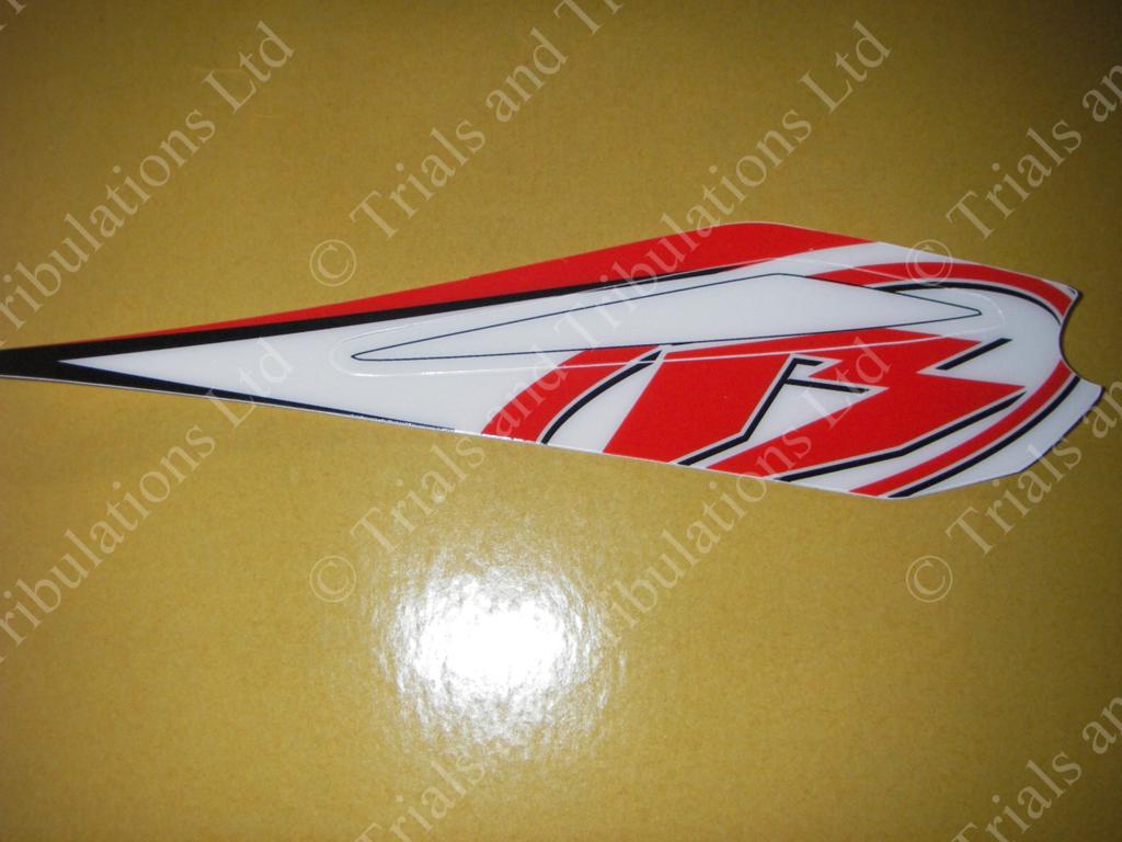 Beta Evo 2011 Tank cover decal RHS