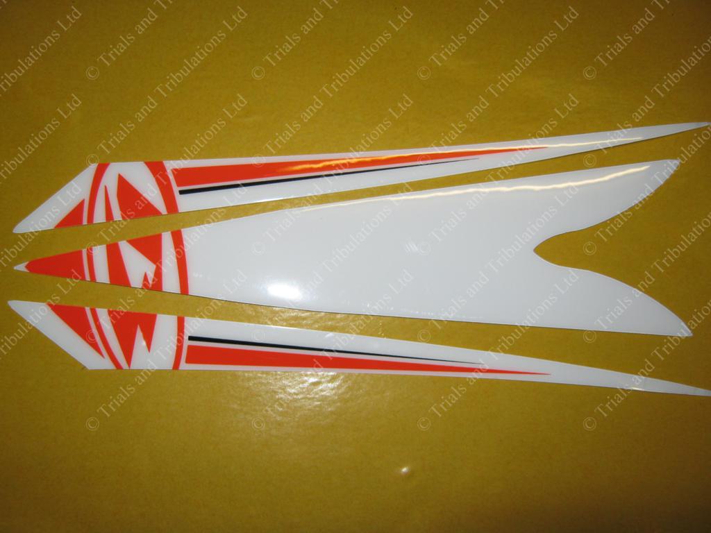 Beta Evo 2014 Front mudguard decals