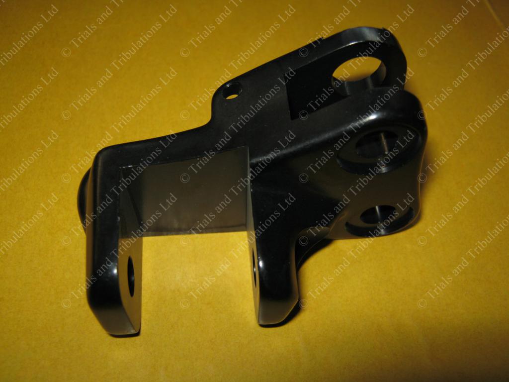 Beta Evo 2014 to 2019 footrest hanger RHS (black)