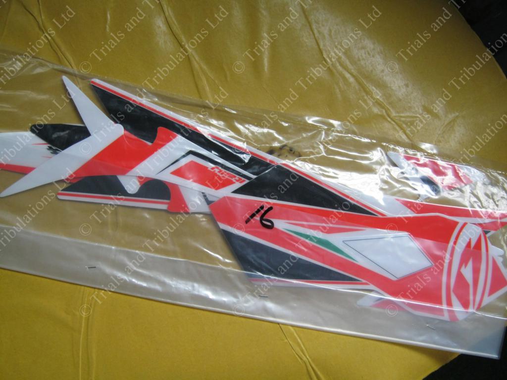 Beta Evo 2016 rear mudguard decal kit