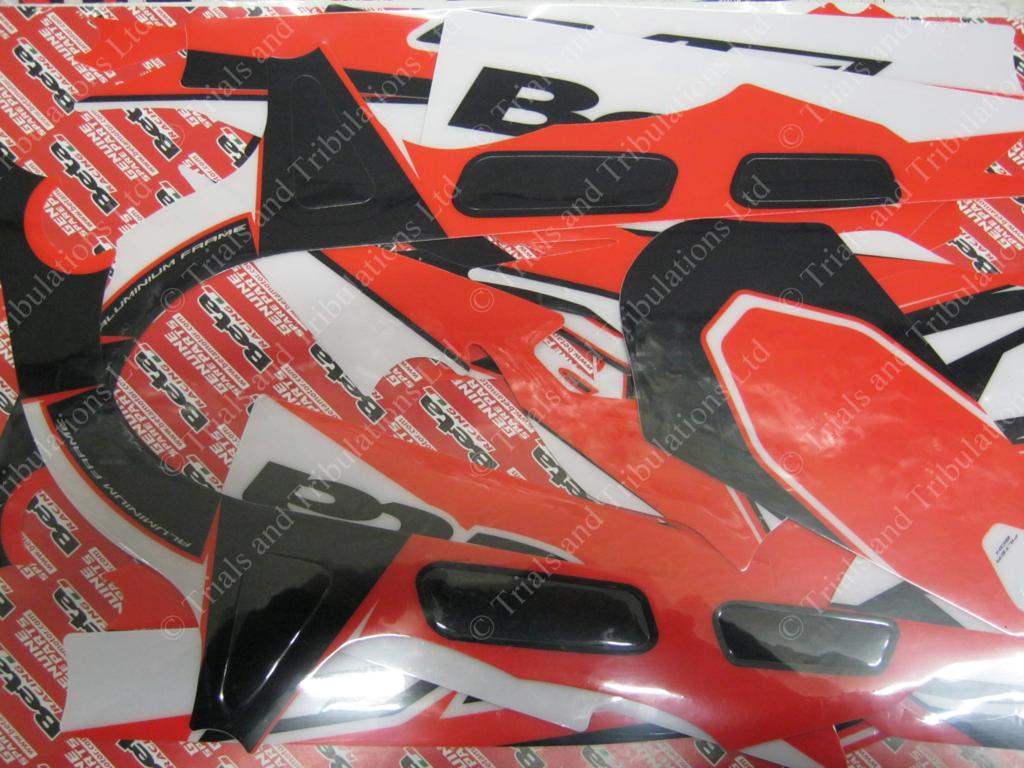 Beta Evo 2019 Tank & Frame decal kit