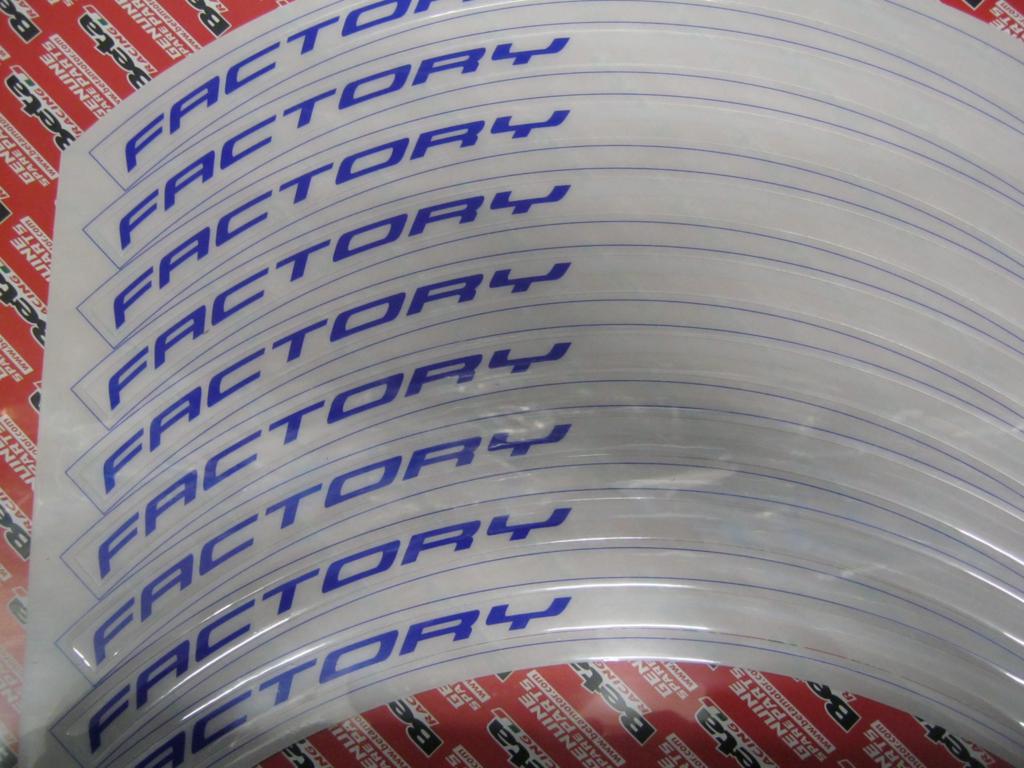 Beta Evo 2020 Factory Rim Decal kit