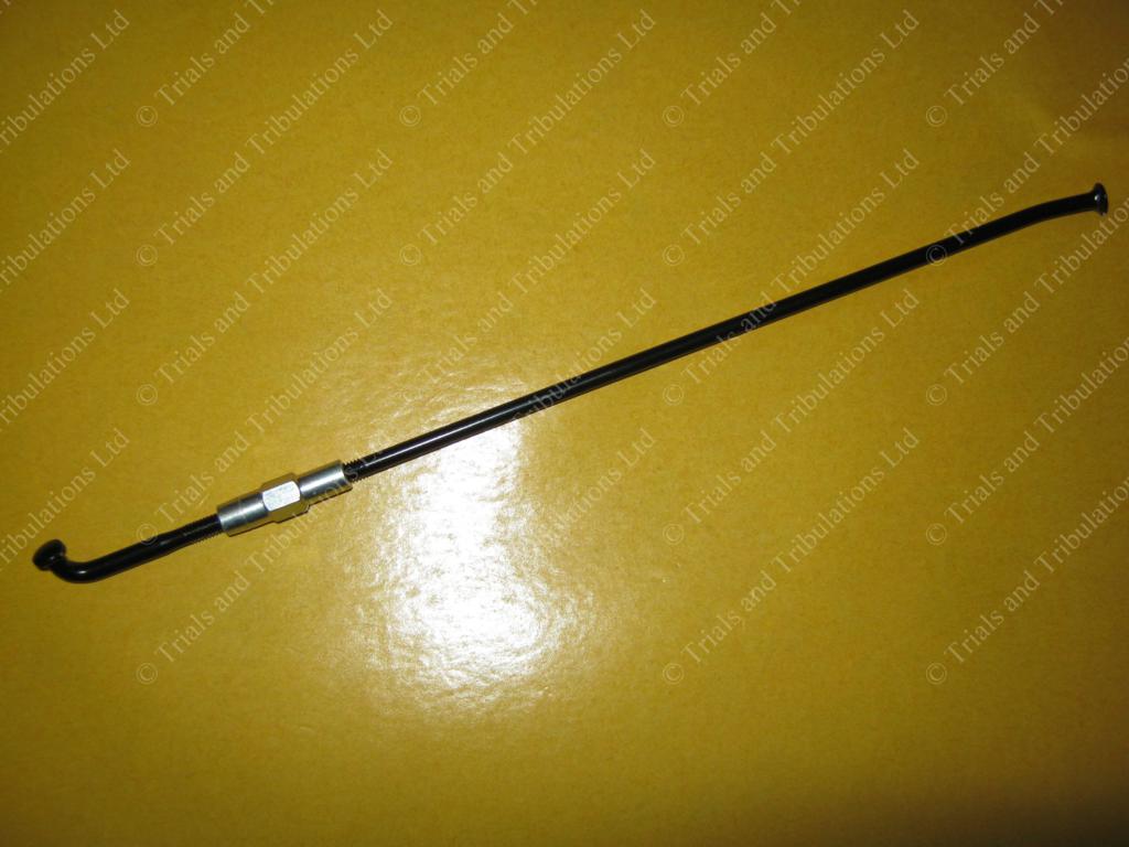 Beta Evo 2011-on black rear spoke sprocket side