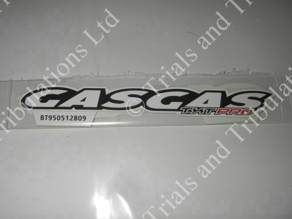 Gas-Gas Pro 2009 frame rail decals (pair)