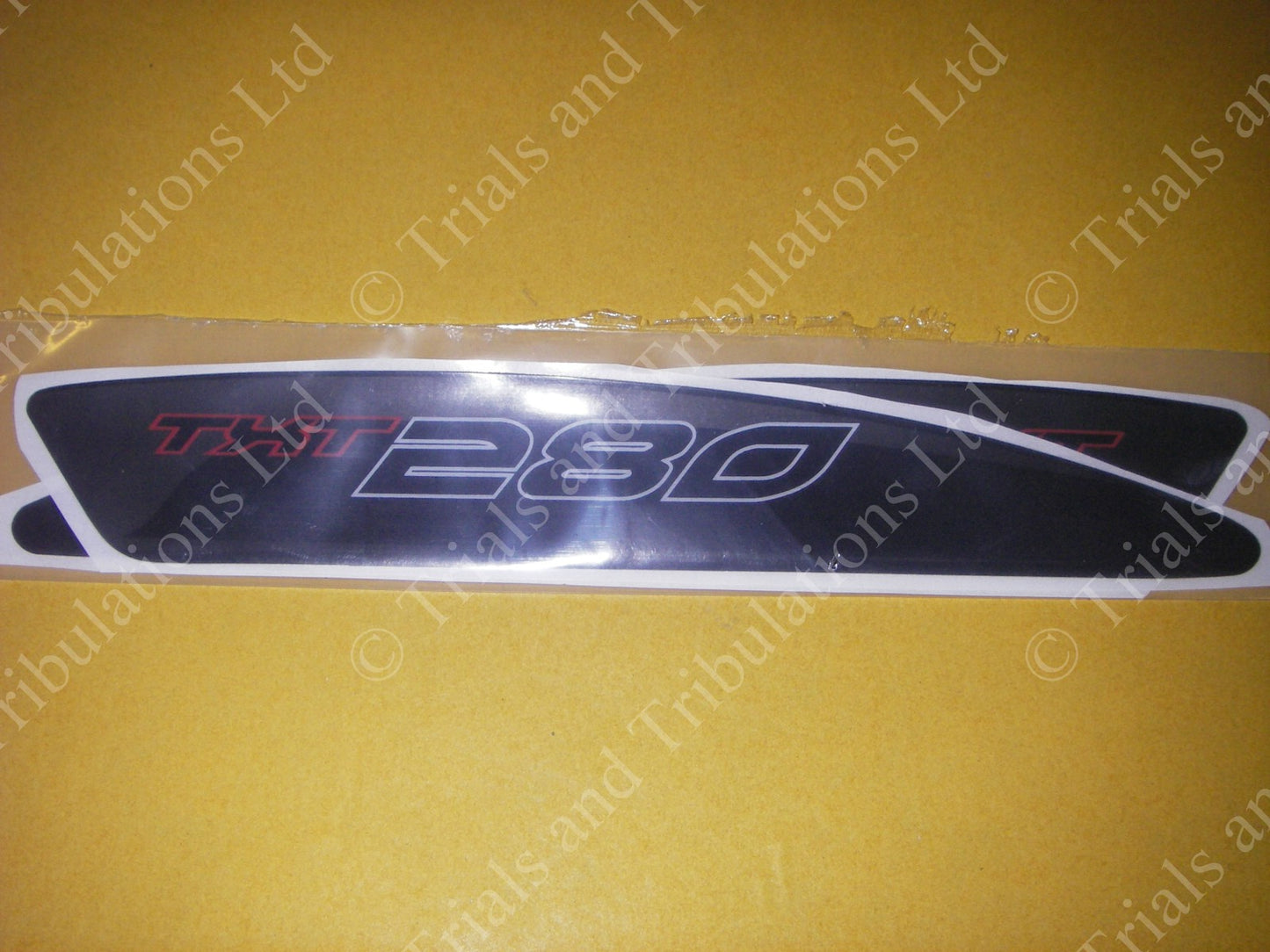 Gas-Gas Pro 2009 '280' swingarm decals