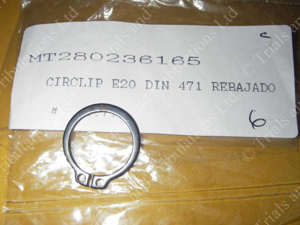 Gas-Gas Pro 3rd-6th gear retaining circlips