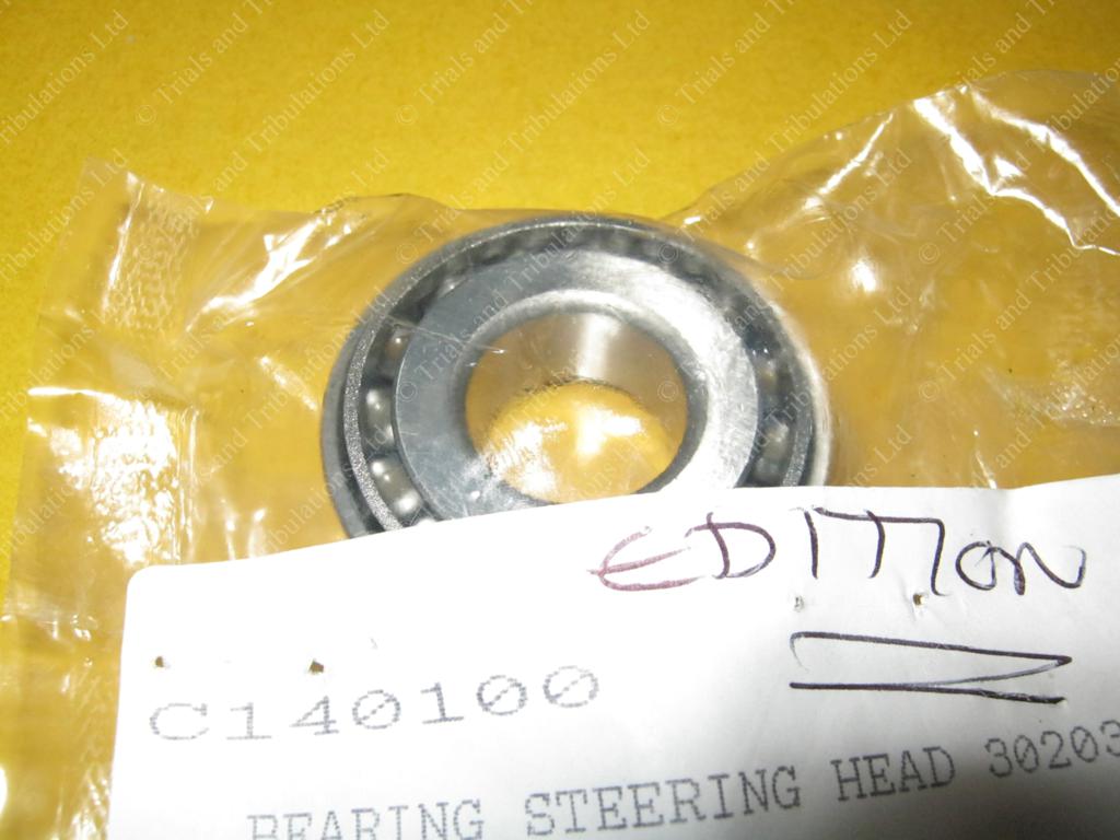 Gas Gas Trials to 03 Edition steering head bearings(priced each)