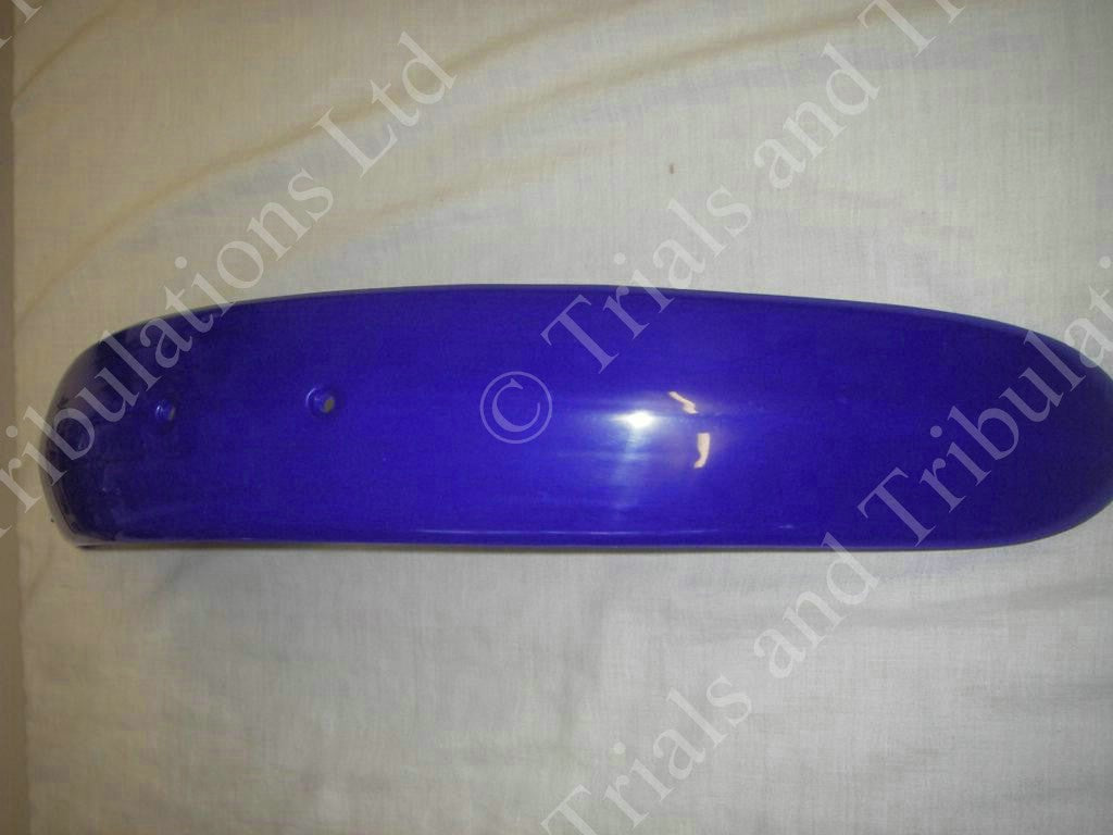 Sherco front mudguard blue 02-04