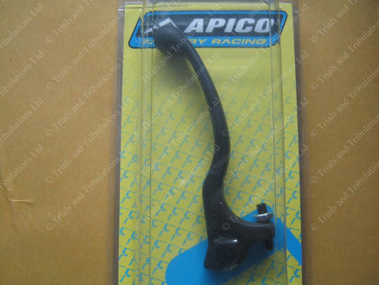 Apico Trials forged Front brake lever BLACK (short)