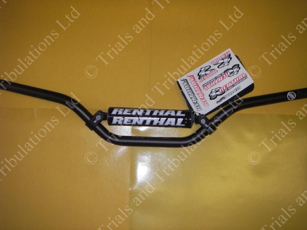 Renthal 7-8ths Trials Bars 5.5" rise Black
