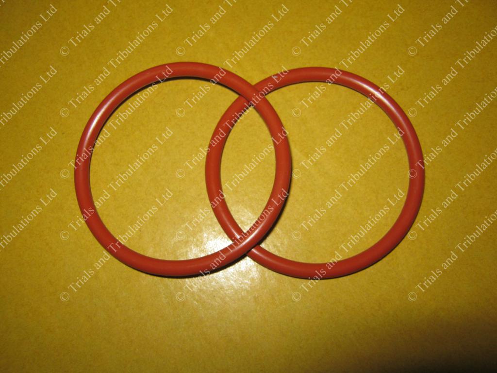 Scorpa SY250 (01-02 ONLY) front pipe to mid box O rings