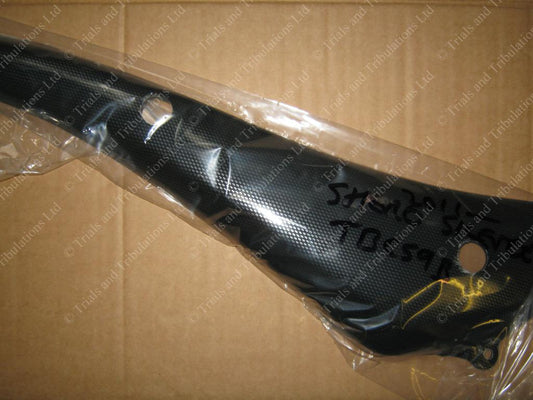 Sherco 2012 - on silencer cover (carbon look)