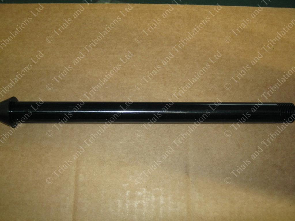 Sherco 2010-on rear wheel spindle (black)