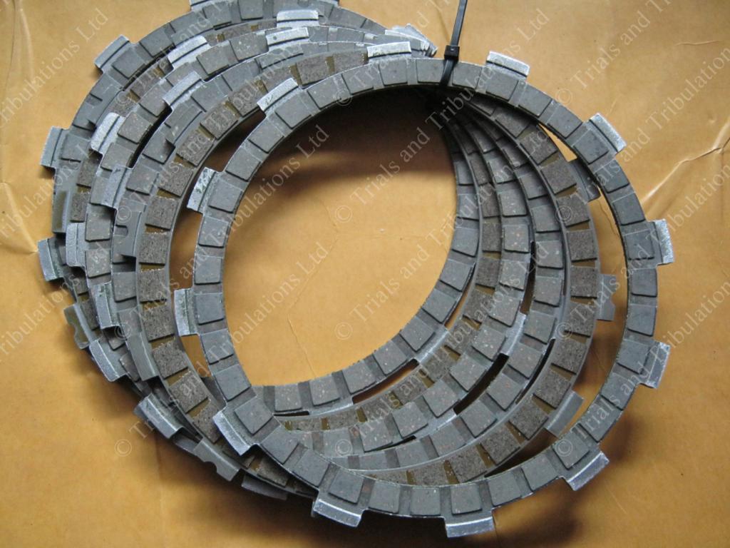 Sherco - Scorpa uprated 'Factory' clutch fibre plate set