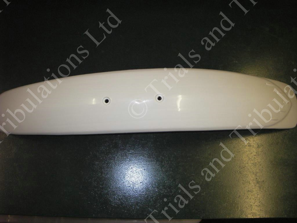 Sherco front mudguard 08-09 white