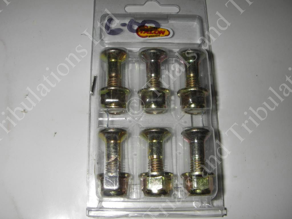 Talon Sprocket bolt set for countersunk sprockets