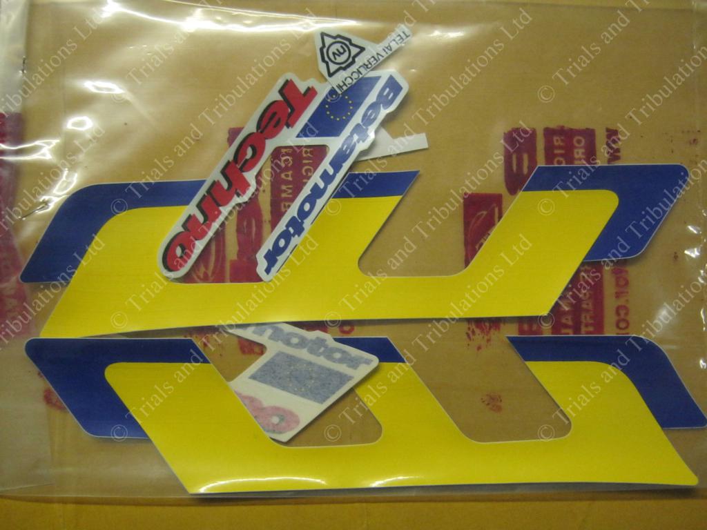 Beta Techno 1994 Tank decals