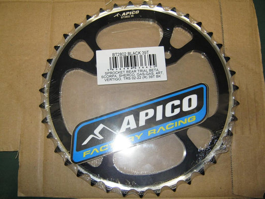 Apico 39T Black anodised rear sprocket (Gas Gas Pro)