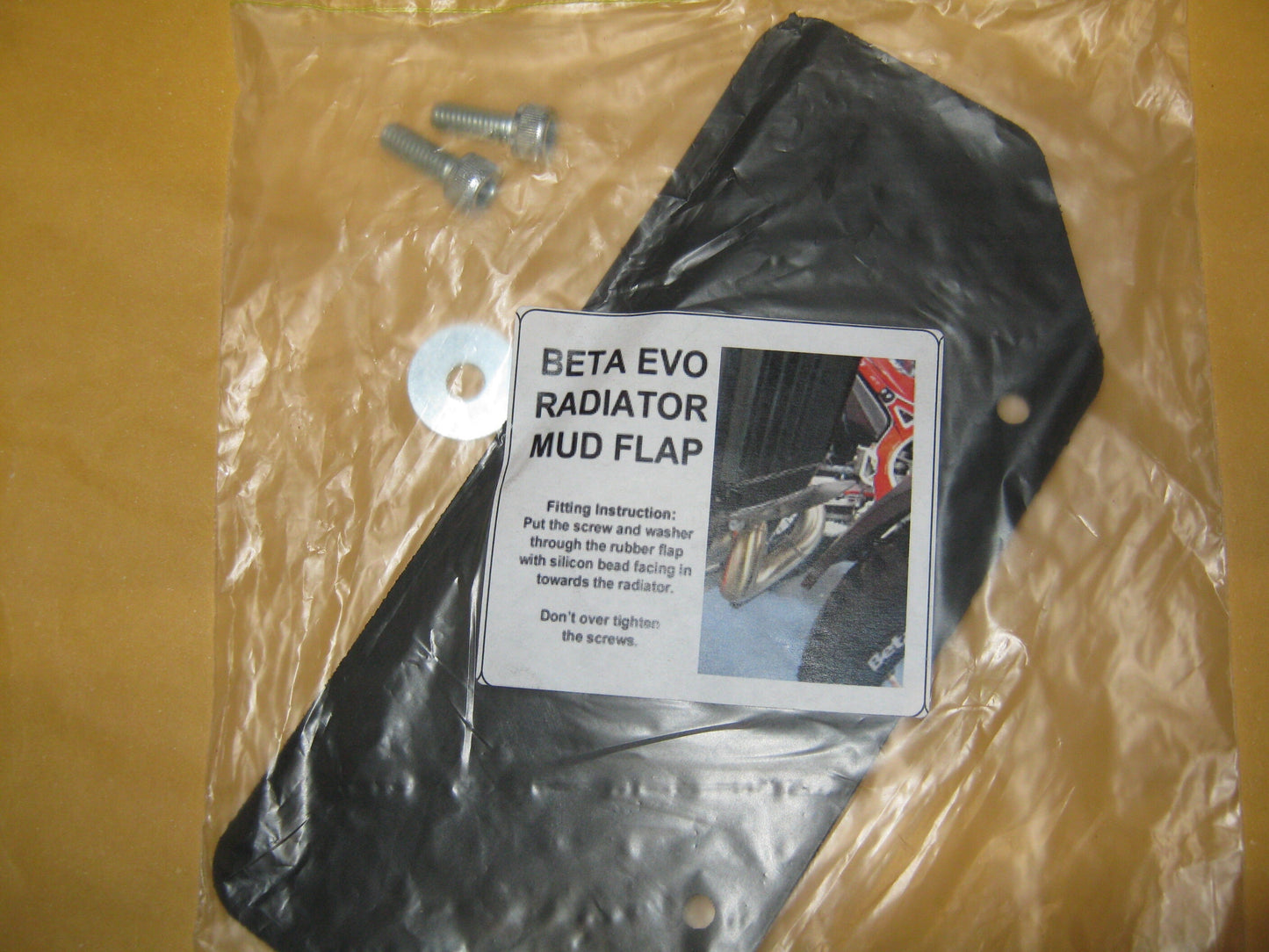 Beta Evo 125-300 Radiator Mud Flap