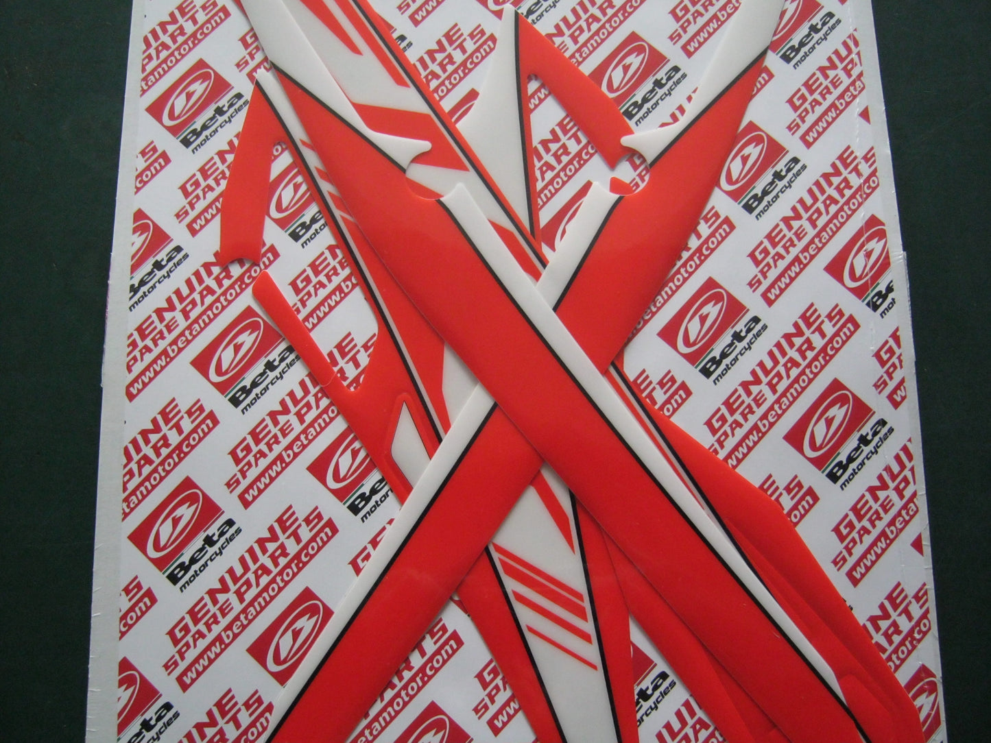Beta Evo 2023 Rear Mudguard decal kit