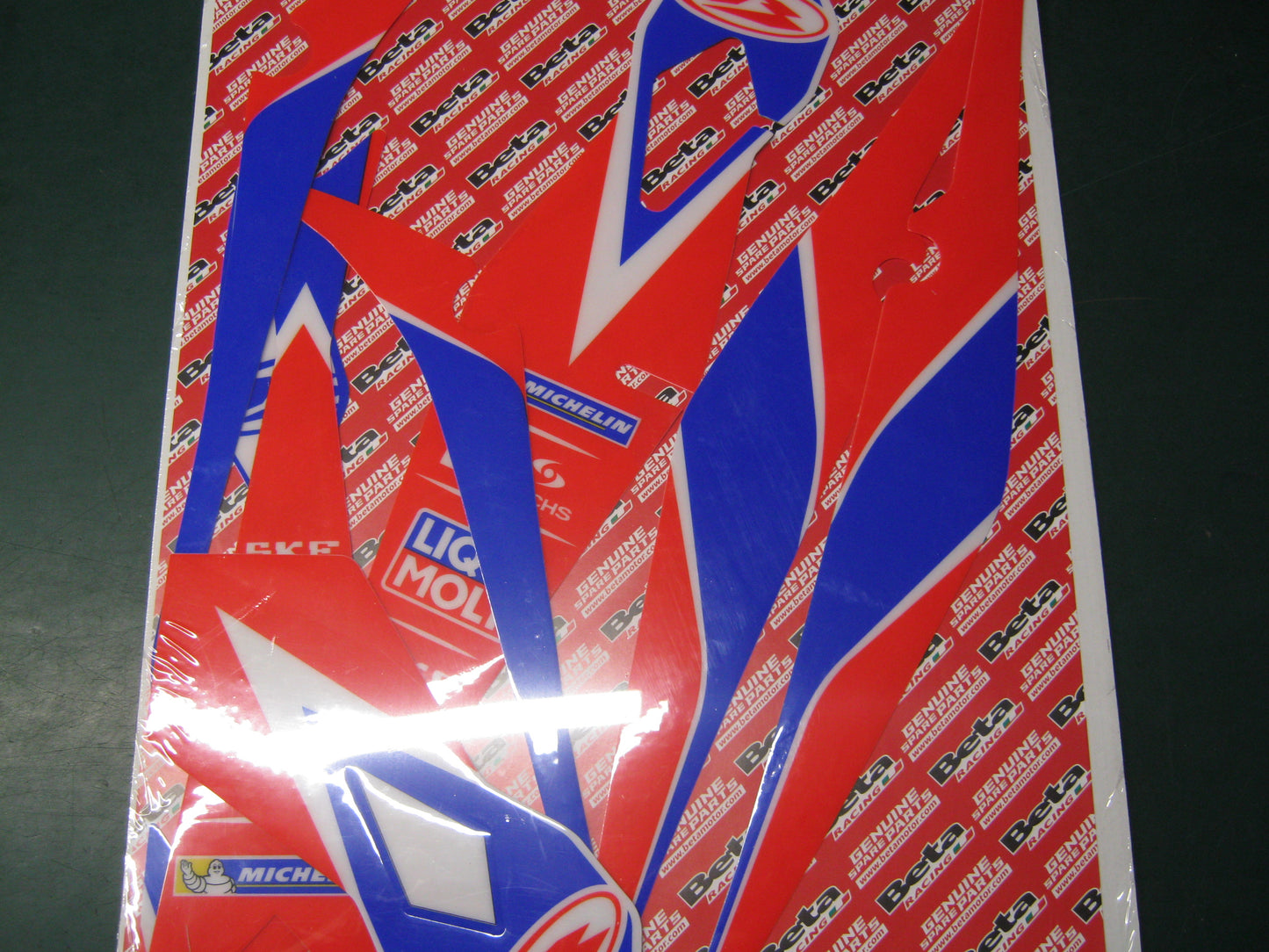 Beta Evo 2018 Factory rear mudguard decal kit
