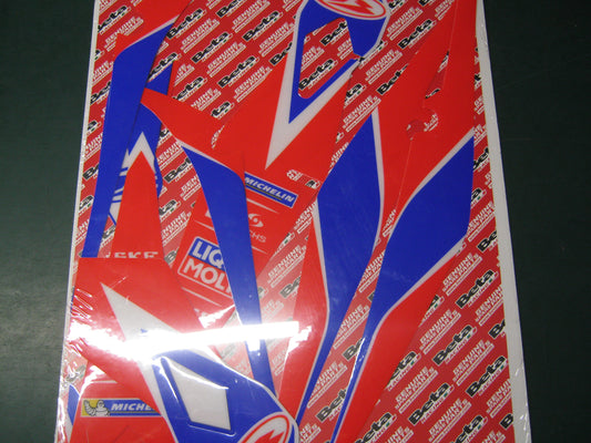 Beta Evo 2018 Factory rear mudguard decal kit