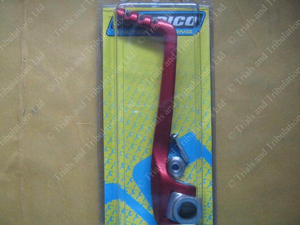 Apico Gas Gas Pro (02-on) kickstart pedal Red