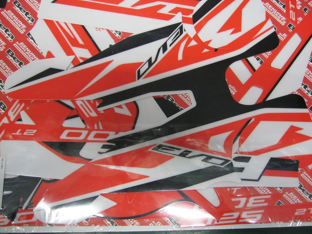 Beta Evo 2021 Frame-Tank Decal Kit