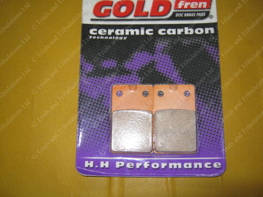 Goldfren 120  brake pads (Beta,Fantic,Montesa -see fitting list)