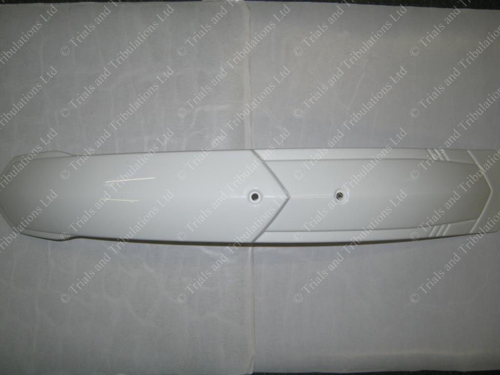 Sherco 2011-2013 white front mudguard