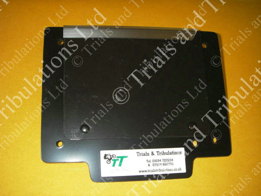 Trials number board Black