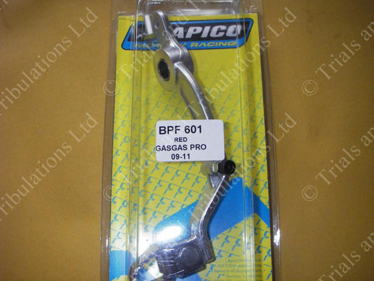 Apico Gas Gas Pro 09-18 rear brake pedal (SILVER)