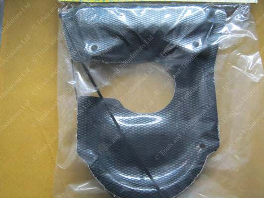 Apico Beta Evo 125-300 Engine splash Guard (carbon look)