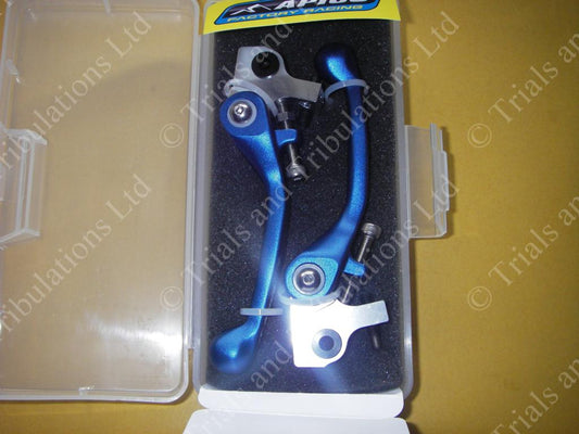 Apico AJP Flexi-levers ( blue) Pair