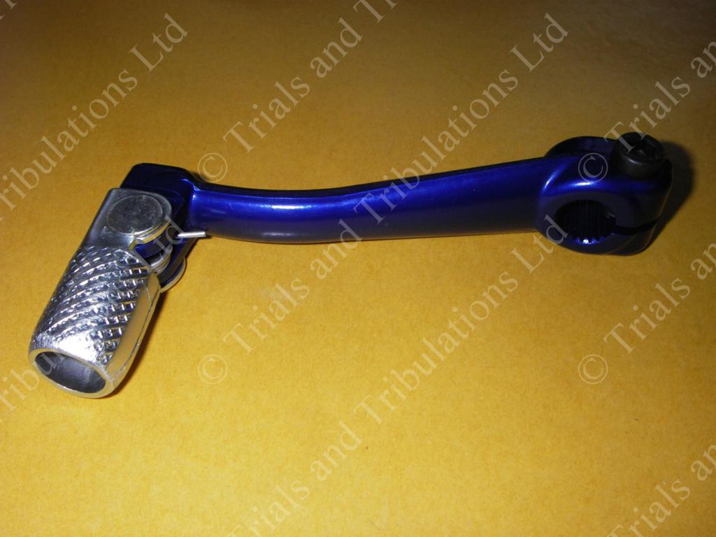 Apico Scorpa SR, Twenty &  Sherco  gear lever -  short (blue)