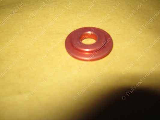 Beta clutch washer Red anodised aluminium