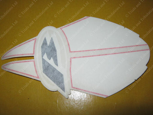 Beta Rev 4T 2008  airbox lid decal