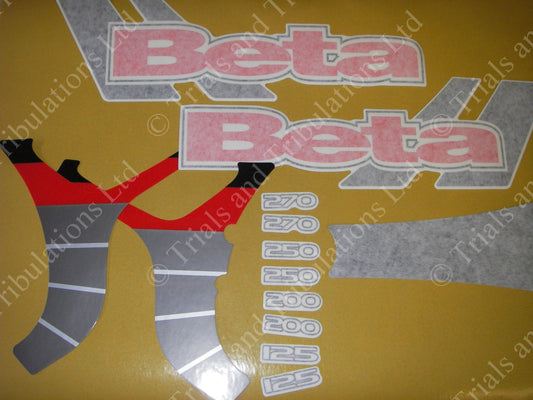 Beta Rev3 2006 tank decal set