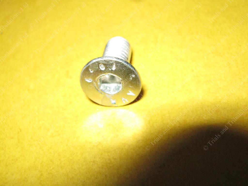 Beta chain slipper pad ( lower ) fixing screw