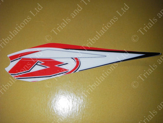Beta Evo 2011 Tank cover decal LHS