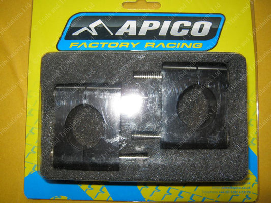 Apico Fatbar Clamps (Black)