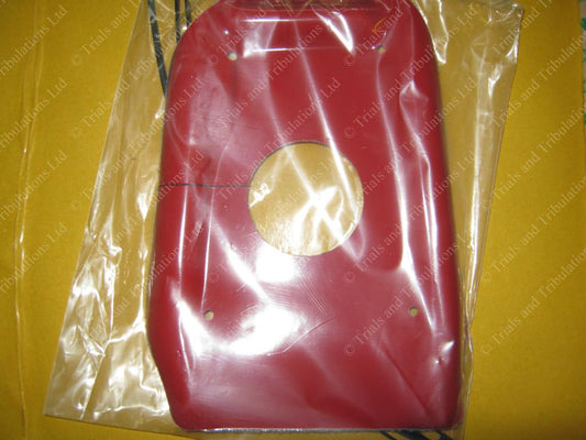 Apico Gas Gas Pro 2009-on engine splash guard (Red)